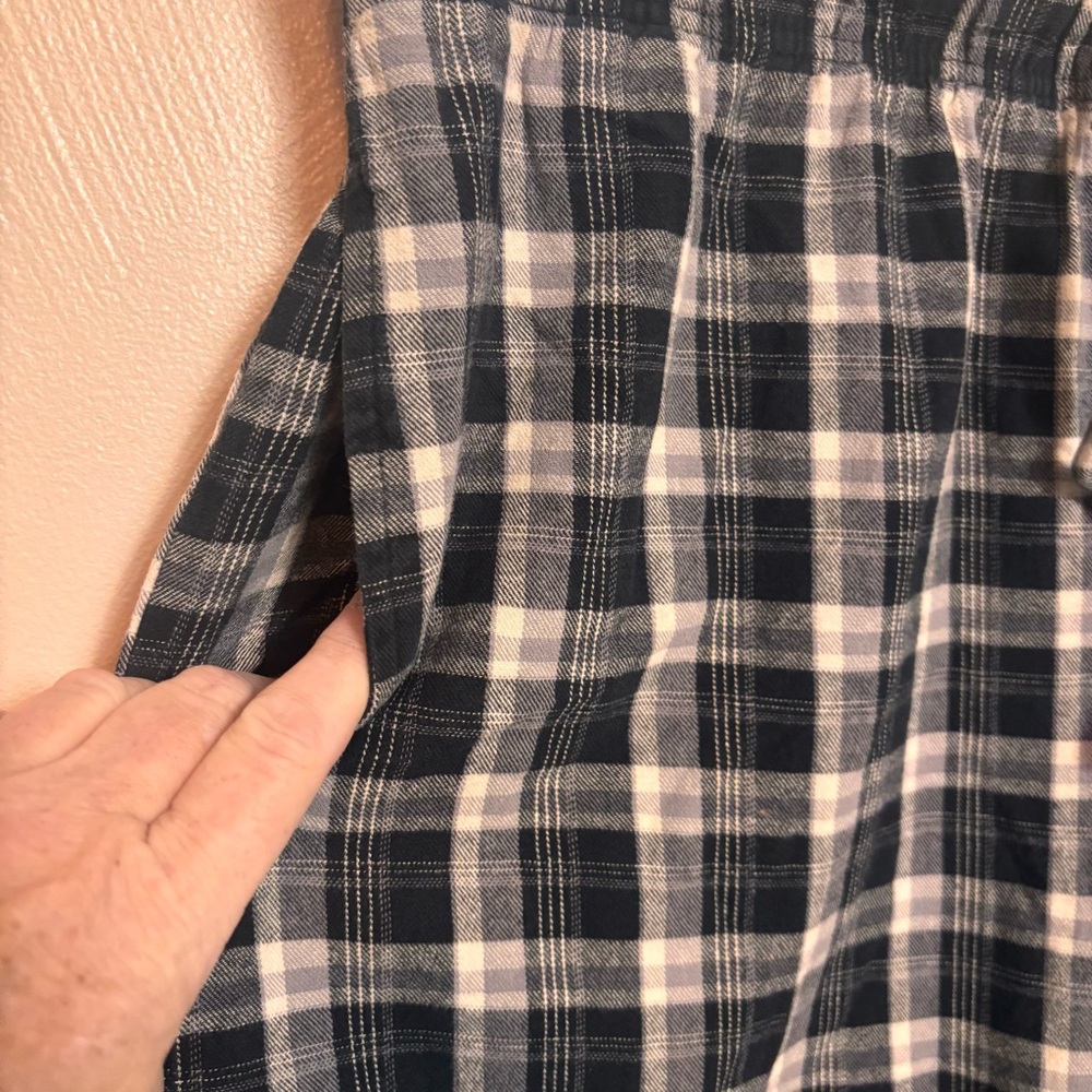 Woolrich Men’s Pants Flannel Sleep Lounge Elastic Waist 100% Cotton Drawstring L - Picture 3 of 5